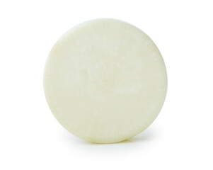 clipping path white radish isolated on white background