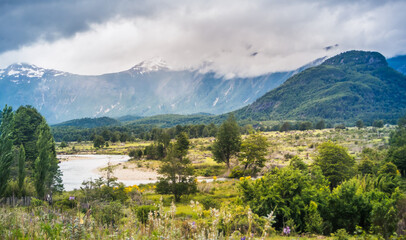 Carretera Austral landscape at Patagonia - Chile.