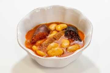 fabes , fabada asturiana , compango , faba , alubia blanca , cassoulet languedoc , porotos , fabada...