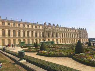 Fototapeta premium Palace Of Versailles, Apollo fountain, Versailles gardens, near Paris, France