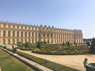 Fototapeta premium Palace Of Versailles, Apollo fountain, Versailles gardens, near Paris, France