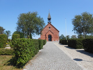 Dänemark - Blaavand - Oksby Kirke