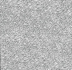 Wavy background. Black and white grainy dotwork design. Pointillism pattern. Stippled vector illustration.