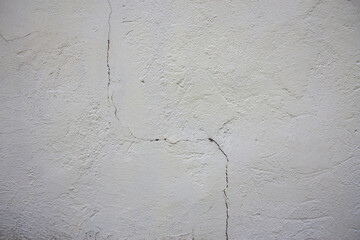 Old wall with cracks. Crack.