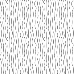 Seamless pattern with black wave. Repeat vertical