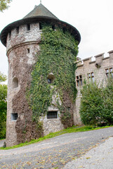  Smolenice castle in Slovakia on the rise, Europe