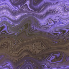 Seamless marble wet ripple wavy fluid pattern. High quality illustration. Smooth distorted liquid effect. Trendy artistic surface pattern design. Resembles hand marbled surface.