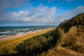 Beach at the Baltic Sea in Mecklenburg-Western Pomerania, Germany