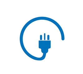 uk electric plug icon on white background. Vector