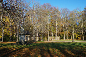 The public park in Dresden Pillnitz