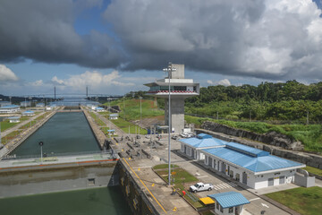 Panama Canal Gatun gate 