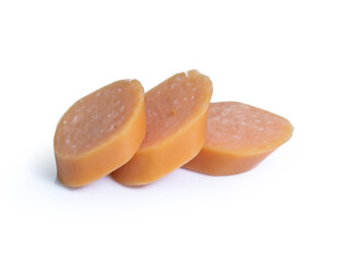 sausage isolated on white background