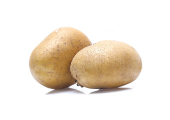 potato isolated on white background