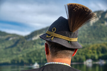 Trachtenhut im Salzkammergut
