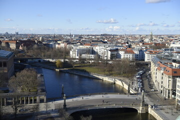 Panorama of the city of Berlin