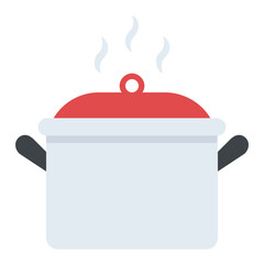 
A cooking non stick saucepan, casserole
