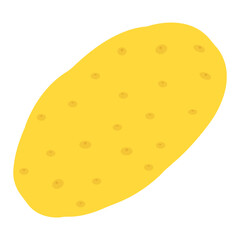 
A vegetable grown down the soil, a potato
