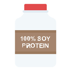 
Plant based drinking soy milk
