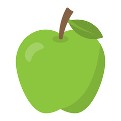 
An apple a day keeps doctor away represented through apple icon
