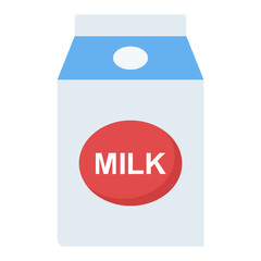 A packaging of milk