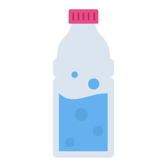 
A plastic bottle filled with liquid item
