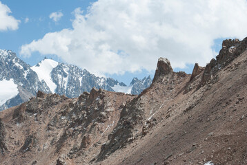 landscape with clouds
