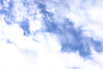 blue sky with clouds