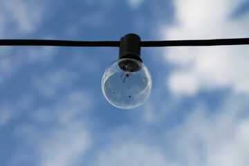 
light bulb sky