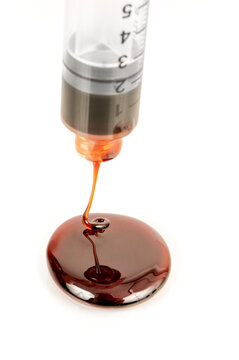 Oil out of Syringe