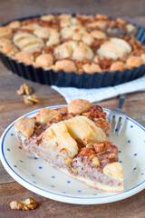 Apfel- Walnuss-Tarte	