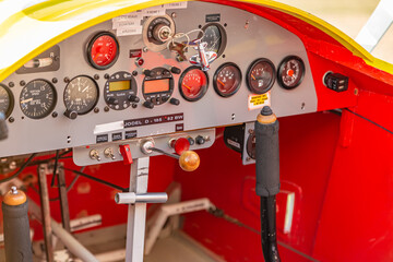 Cockpit avion Jodel