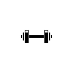 a simple Dumbbell logo / icon design
