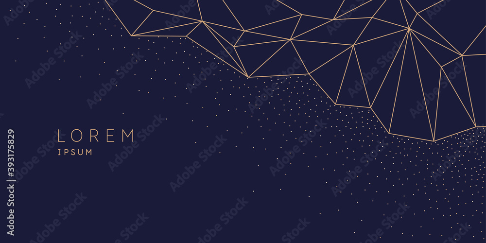 Poster abstract background with dynamic shapes. vector template