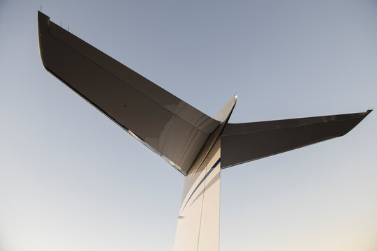 Tail section of Gulfstream Jet