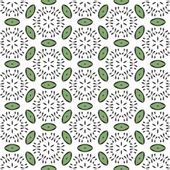 Seamless pattern made from any geometrical shape for creative design background. illustration