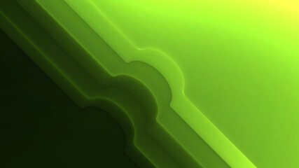 Several layered green background