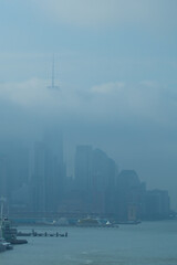 Fototapeta na wymiar The skyline of New York