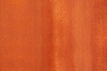 Rostig Rot, Wand mit Roststreifen, Eisenwand