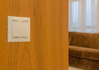 light switch in a modern style