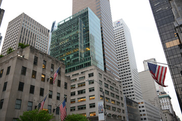 Obraz premium New York, NY, USA - May 25, 2019: Street view in Midtown Manhattan