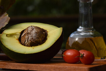 Abacate. Frutas orgânicas e frescas