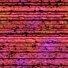 Neon light on black stripes seamless repeat pattern. High quality illustration. Funky nightlife retro revival design. Futuristic dramatic glow lighting. 