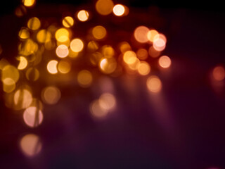 Abstract bokeh defocus glitter blur background