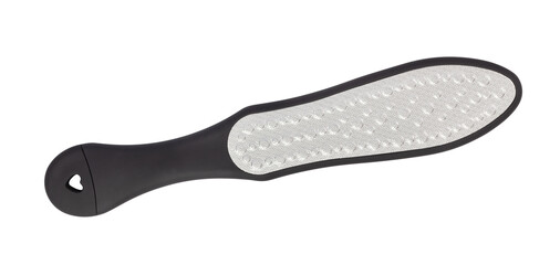 pedicure heel grater path isolated on white