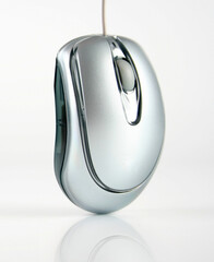 Close up of pc mouse