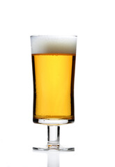 Glass of beer - studio shot