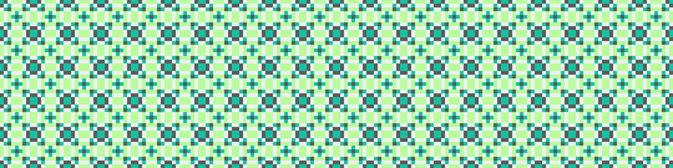 Abstract Cross Pattern Dots Logo generative computational art illustration