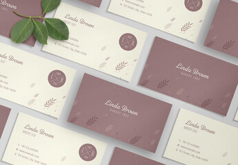 Bakery Business Card Layout
