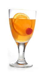Studio shot of drinks on white background