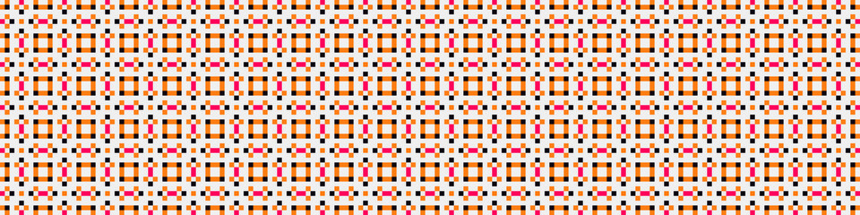 Abstract Cross Pattern Dots Logo generative computational art illustration